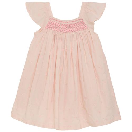 Se EnFant GOTS Kjole Veiled Rose | Lyserød | 104 cm ved Babyshop