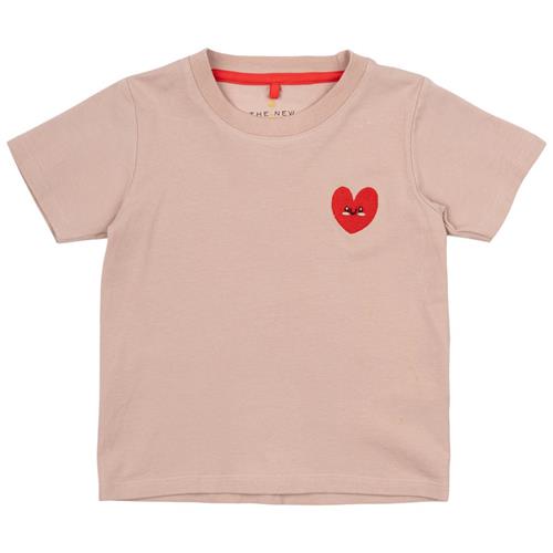 Se The New Siblings GOTS Nanja Tee Adobe Rose | Lyserød | 86 cm ved Babyshop