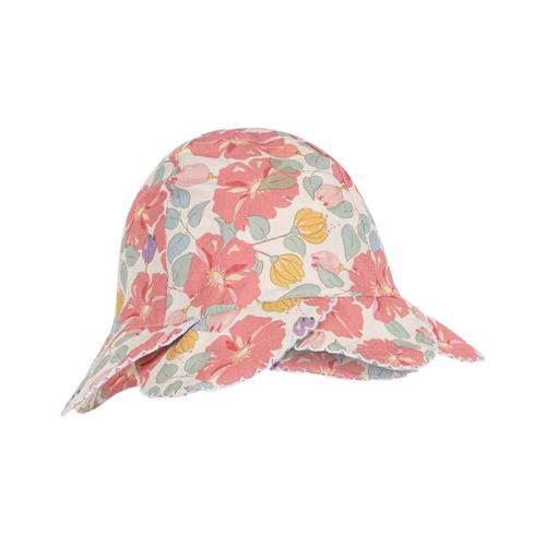 Se Konges Sløjd GOTS Coeur Scallop Solhat Fleur Anglaise |  | 12-18 months ved Babyshop