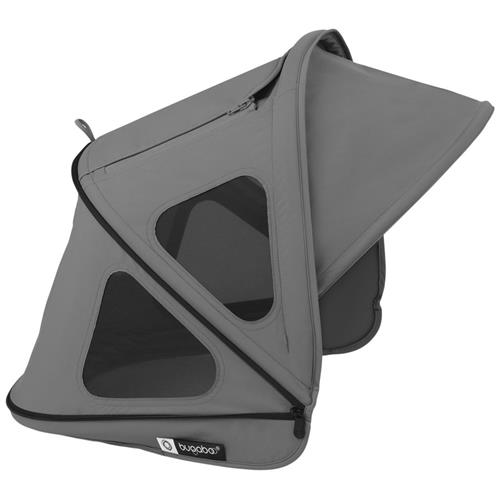 Bugaboo Bugaboo Dragonfly Breezy Solsejl Moon Grey One Size    One Size  unisex