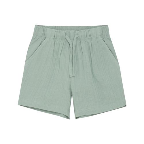 EnFant GOTS Shorts I Musselin Jadeite 86 cm  Grøn  86 cm  mand