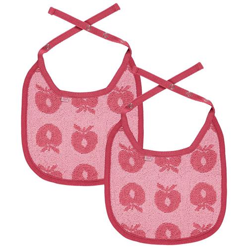Småfolk 2-Pack Hagesmække Apples Pink One Size      Unisex