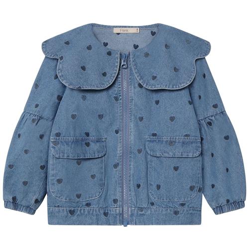 Fliink Donna Bomberjakke I Denim Light Denim Blue | Blå | 6 years