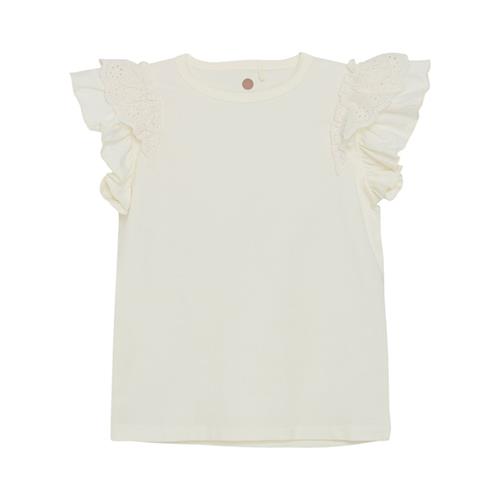 EnFant T-shirt Egret | Hvid | 128 cm