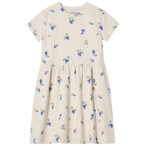 garbo&friends Jersey-kjole Grapes Ecru 62/68 cm  Hvid  62/68 cm  kvinde