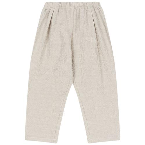 Konges Sløjd GOTS Elliot Bukser Quarry Stripe | Beige | 7-8 years