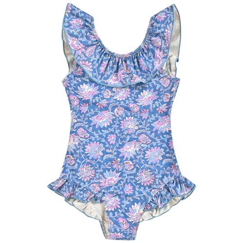 Se Louise Misha Andrea Badedragt Blue Capri Cove | Blå | 12 months ved Babyshop