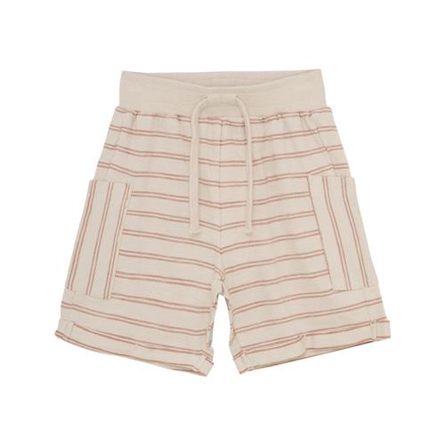 EnFant GOTS Stribede Shorts French Oak | Beige | 122 cm