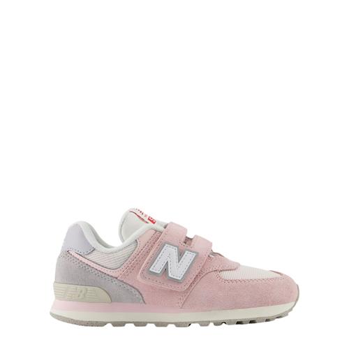 New Balance 574 Kids Hook & Loop Sneakers Shell Pink 32 EU  Lyserød  32 EU  kvinde