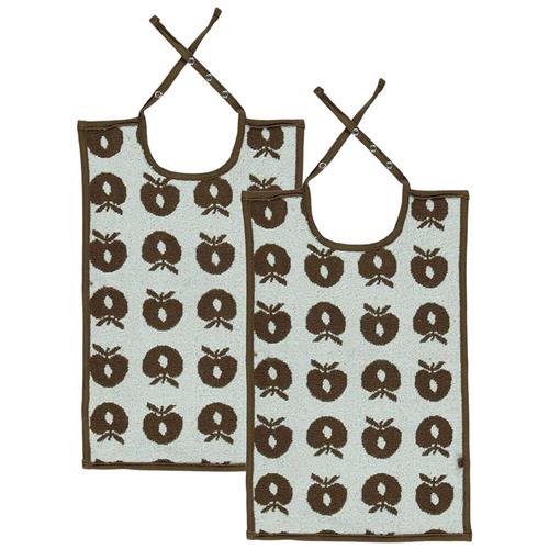 Småfolk 2-Pack Store Hagesmække Apples Brown | Brun | 0