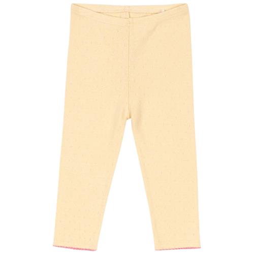 Konges Sløjd GOTS Minnie Leggings Golden Fleece | Gul | 3 years