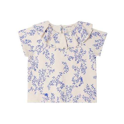 garbo&friends Jersey-bluse Jardim 86/92 cm  Blå  86/92 cm  kvinde