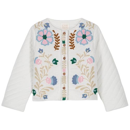 Louise Misha Orisha Jakke Off White 6 Y  Hvid  6 år  kvinde