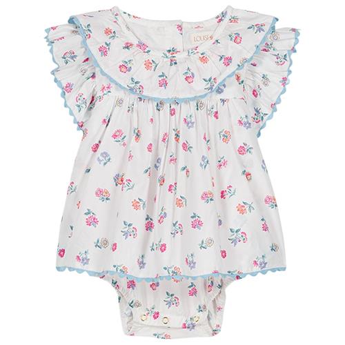 Louise Misha Anusha Romper White Felicita Flow 12 months  Hvid  12 måneder  kvinde