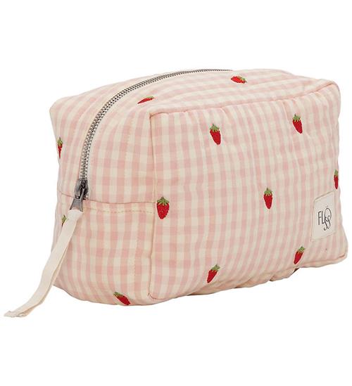 Flöss Toilettaske - Dolly - Pink Berry Gingham