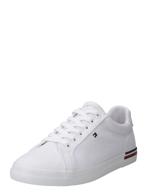 TOMMY HILFIGER Sneaker low 'Essential'  navy / rød / hvid