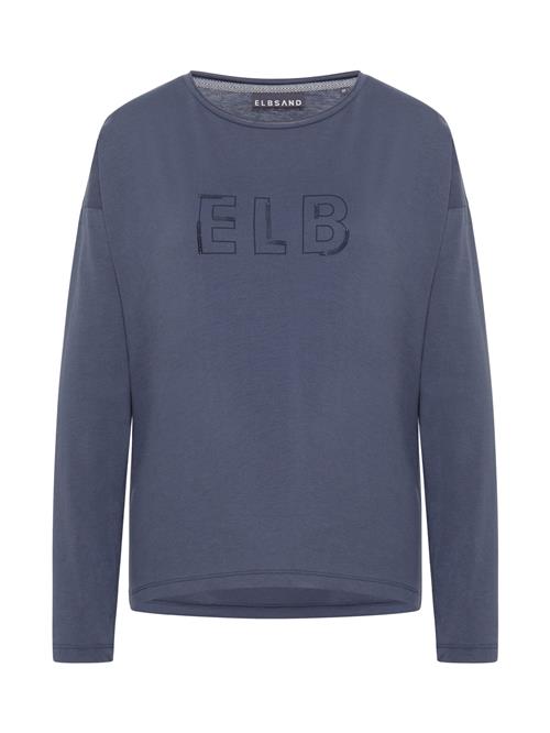 Elbsand Shirts 'Nikka'  blå / sort