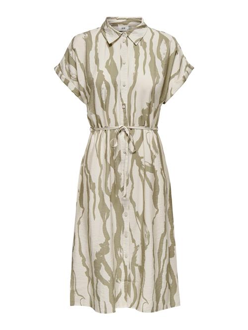 JDY Blusekjole 'Camille'  creme / oliven