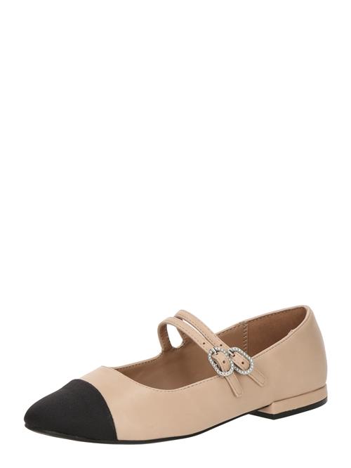 CALL IT SPRING Ballerinasko med rem  beige / sort