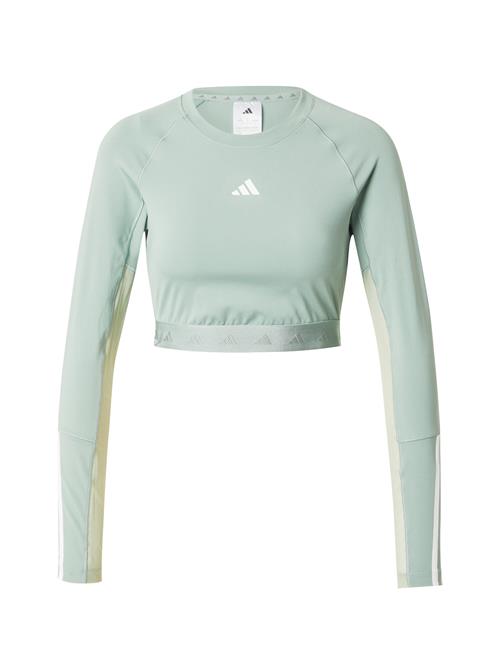 ADIDAS PERFORMANCE Funktionsbluse 'Hyperglam'  mint / hvid