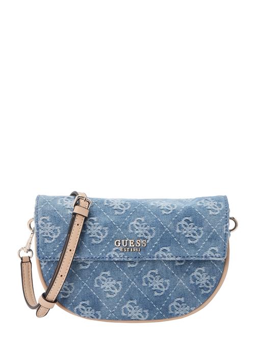 GUESS Skuldertaske 'CERELIA'  beige / blue denim