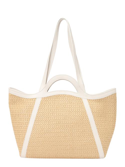 Coccinelle Shopper 'AMALIA'  sand / hvid