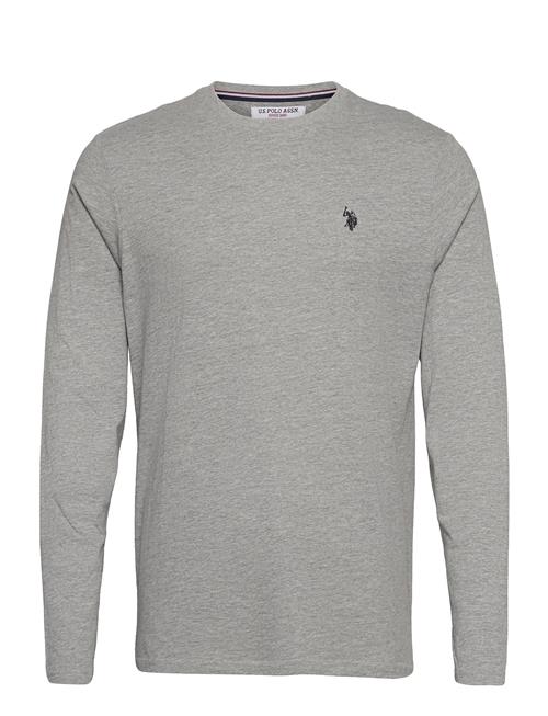 Uspa T-Shirt Ls Brolin Men U.S. Polo Assn. Grey