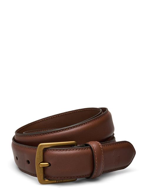 Full-Grain Leather Dress Belt Polo Ralph Lauren Brown