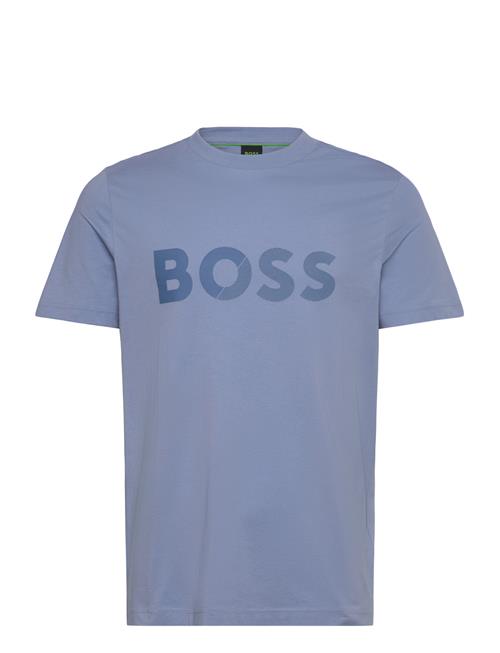 Se Tee Tape Logo BOSS Blue ved Booztlet