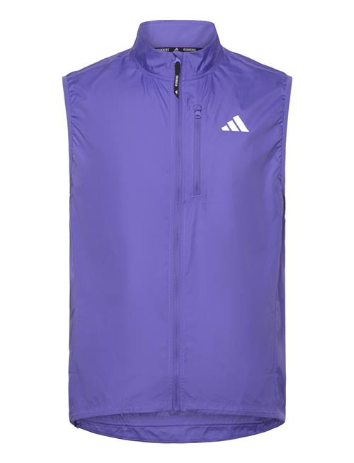 Own The Run Vest Adidas Performance Purple