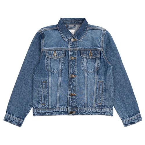The New Navis Denim-jakke Medium Blue Denim 9-10 Y  Blå  9-10 år  mand