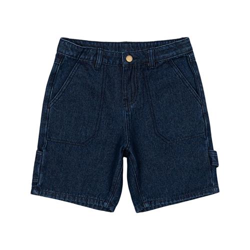 The New Navid Skøjteshorts Unwashed Denim 7-8 Y  Marineblå  7-8 år  mand