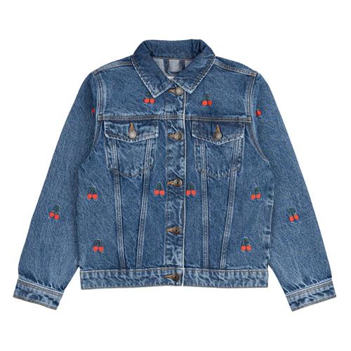 The New Natalia Denim-jakke Medium Blue Denim | Blå | 11-12 years