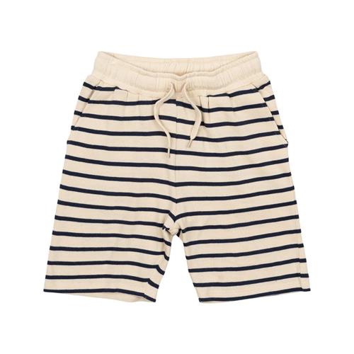 The New GOTS Nero Shorts Mood Indigo Striped 7-8 Y  Marineblå  7-8 år  mand