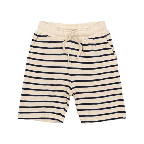 The New GOTS Nero Shorts Mood Indigo Striped | Marine blå | 7-8 years