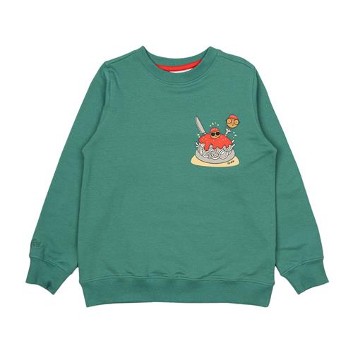 The New GOTS Sweatshirt Bottle Green | Grønn | 9-10 years