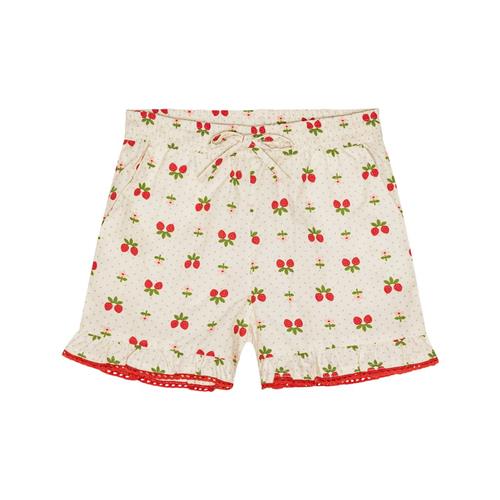 Flöss Sofia Shorts Soft White Berry 128 cm  Hvid  128 cm  kvinde