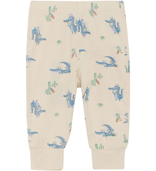 Se CeLaVi Leggings - AOP - Dusty Blue ved KidsWorld