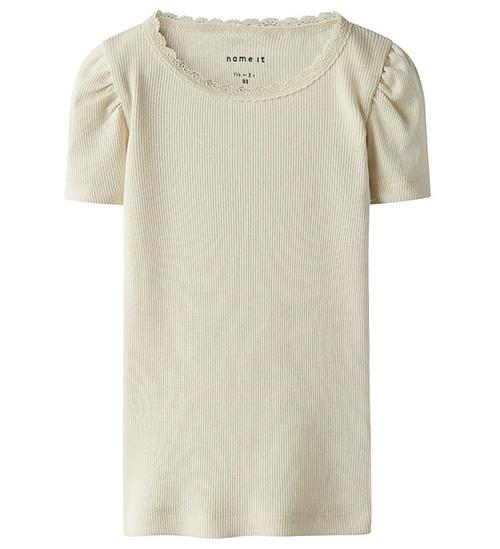 Name It T-shirt - Rib - Noos - NmfKab - Summer Sand