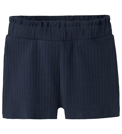 Name It Shorts - Rib - Noos - NmfSurajali - Dark Sapphire