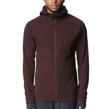 Se Houdini Sportswear Houdini Men Pace Flow Houdi Mørkrørd X-Large Herre ved Timarco