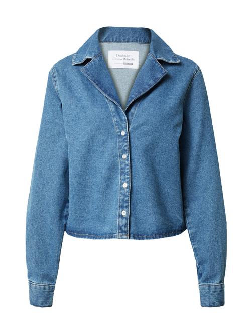 Se Daahls by Emma Roberts exclusively for ABOUT YOU Bluse 'Caroline'  blue denim ved About You