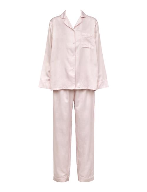 Leo Sateen Pyjamas Aop Missya Pink