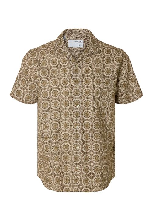 Slhrelaxsun Shirt Ss Resort Selected Patterned