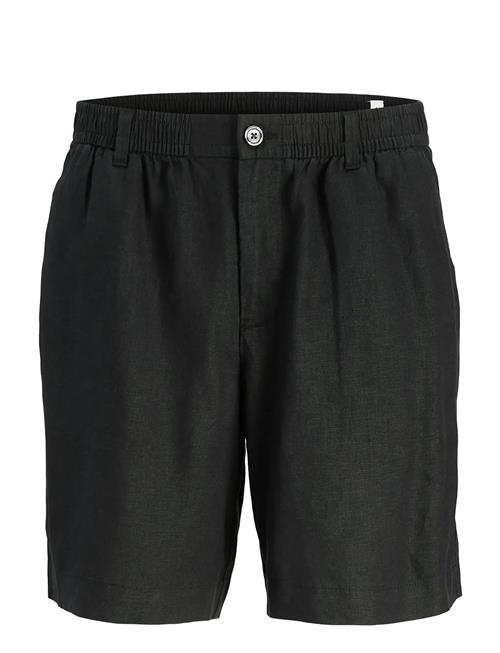 Jack & Jones Jpstbill Jjlawrence Linen Short Ln Jack & J S Black