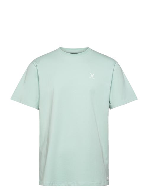 Se Cross Logo Organic Tee Clean Cut Copenhagen Green ved Booztlet