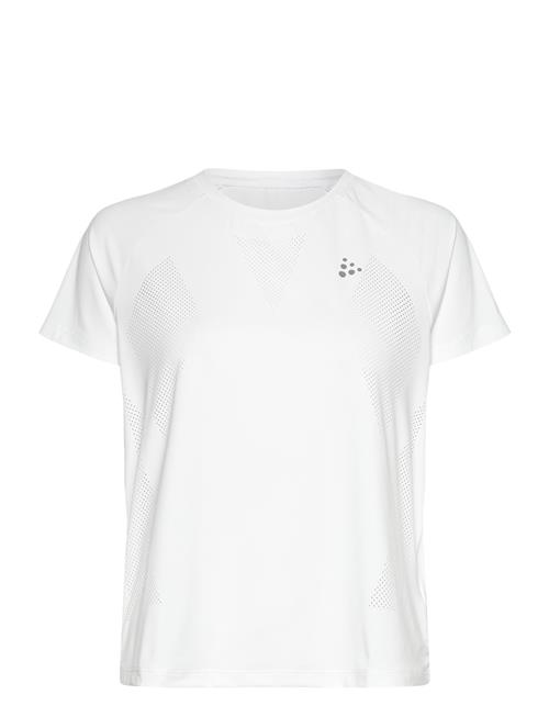 Adv T Perforated Tee W Craft White