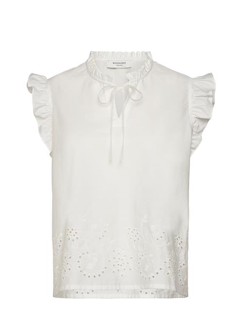 Rwlauren Sl Regular Top Rosemunde White