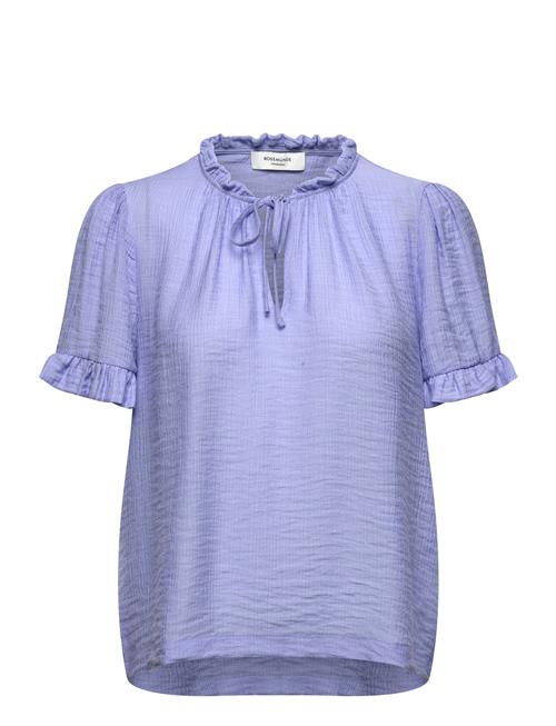 Se Rwroa Ss Regular Blouse Rosemunde Purple ved Booztlet