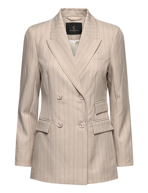 Se Apricotbblinda Blazer Bruuns Bazaar Beige ved Booztlet